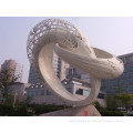outdoor garden decoration stone carving marble abstract granite sculpture